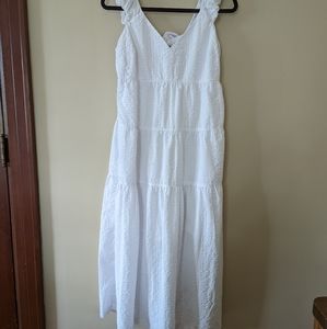 Old Navy Sleeveless Maxi Dress in White